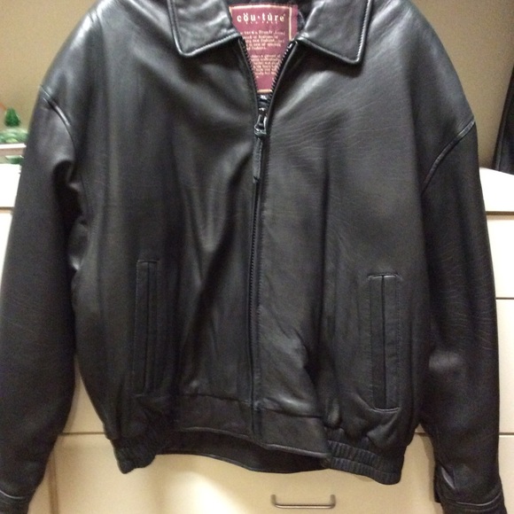 Leather jacket
